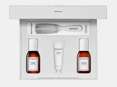 Набір для глибокого зволоження сухого, ламкого та знебарвленого волосся SachaJuan Travel Set №4