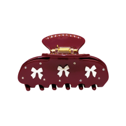 Крабік для волосся Emi Jay Sweetheart Clip In Bordeaux Prima Donna