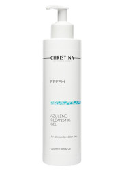 Азуленовий гель для чутливої ​​шкіри Christina Fresh Azulene Cleansing Gel, 300 мл