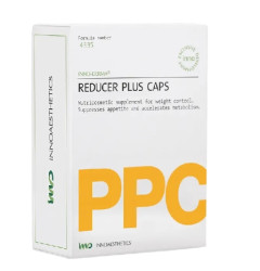 Нутрицевтик для зменшення жирових відкладень Innoaesthetics Reducer Plus, 60 капсул
