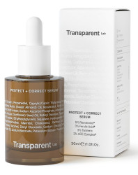 Антиоксидантна сироватка Transparent-lab Protect + correct serum, 30мл