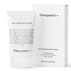 Освітлюючий крем-гель для обличчя Transparent-lab Niacinamide glow cream, 50мл