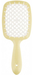 Расческа для волос Janeke MINI Superbrush the Original Small (желтый с белым)
