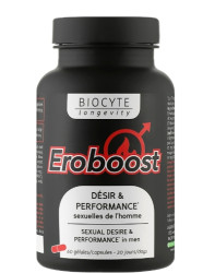 Капсулы для повышения сексуального влечения и активности у мужчин Biocyte Longevity Eroboost, 60 шт