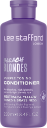 Тонирующий фиолетовый кондиционер для осветленных волос Lee Stafford Bleach Blondes Purple Toning Conditioner, 250 мл