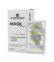 Лифтинговая маска против морщин Utsukusy Mask Color Yellow Vitamin, 5 мл