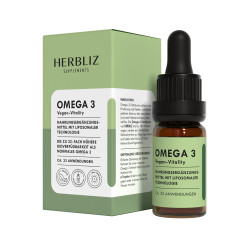 Харчова добавка у краплях Herbliz Omega 3, 10 мл