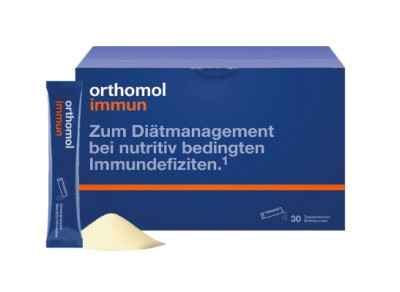 Витамины в гранулах апельсин для иммунной системы Orthomol Immun, 30х4.2г