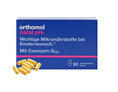 Поливитамины для подготовки к беременности Orthomol Natal Pre, 90 шт