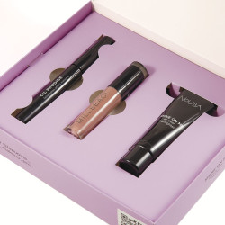 Подарунковий набір Nouba Shine On Me Gift Set Nude (туш для вій + помада + хайлайтер)