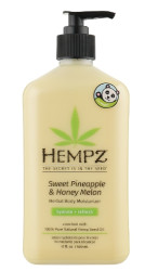 Зволожуюче молочко для тіла «Ананас та медова диня» Hempz Sweet Pineapple & Honey Melon Moisturizer, 500 мл