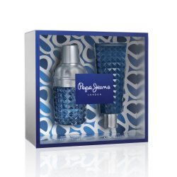 Парфумований набір для чоловіків Pepe Jeans Life is now him Gift Set (парфумована вода 100 мл + гель для душу 80 мл)