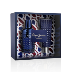 Парфумований набір для чоловіків Pepe Jeans London Calling For Him Gift Set (парфумована вода 100 мл + гель для душу 80 мл)