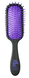 Щетка для волос The Knot Dr. Pro Mini Travel-Friendly version Perwinkle + фиолетовый чехол