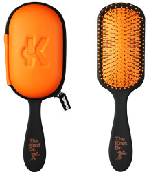 Щетка для волос The Knot Dr. Pro Sport Tangerine + оранжевый чехол