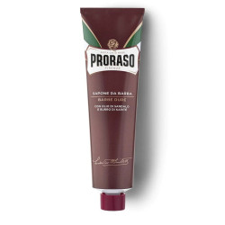 Живильний крем для гоління з екстрактом сандалового дерева Proraso Red Shaving Cream Tube Nourish Sandalwood, 150 мл