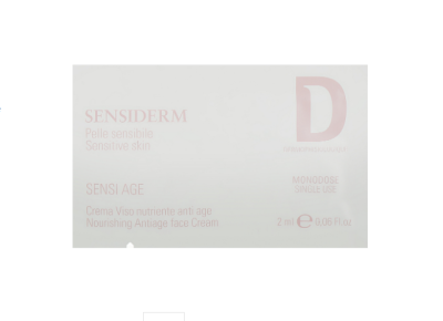 Питательный антивозрастной крем для чувствительной кожи Sensi Age DERMOPHISIOLOGIQUE, 2 мл