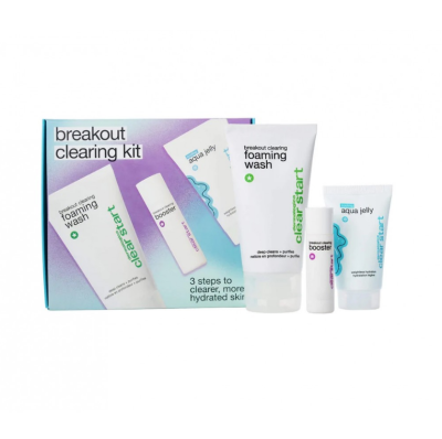 Лікувальний набір Очищення та догляд за проблемною шкірою Dermalogica Clear Start Breakout Clearing Kit