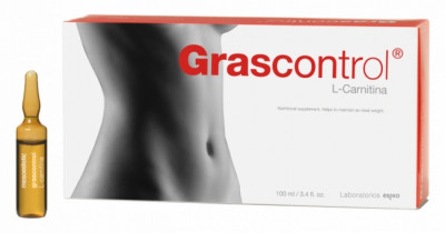 Харчова добавка з Л-карнітином Mesoestetic Grascontrol L-carnitina, 20х5 мл