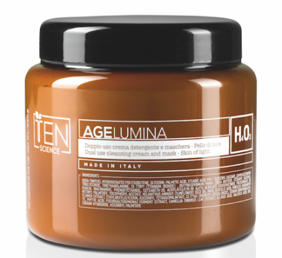 Крем-маска для очищення шкіри Ten Science age lumina double use cleansing mask, 250 грам