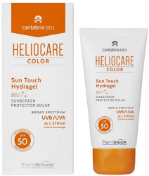 Тональний сонцезахисний гідрогель Cantabria Heliocare Color Sun Touch Hydragel SPF 50, 50 мл