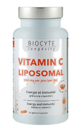 Капсули з вітаміном С Biocyte Vitamine C Liposomal 500mg Gelules, 30 шт