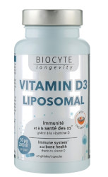 Ліпосомальний вітамін D3 у капсулах Biocyte Vitamine D3 Liposomal, 30 шт