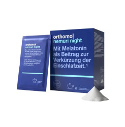 Витамины в гранулах для здорового сна Orthomol Nemuri night, 15х10г