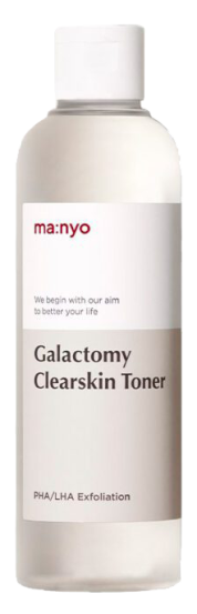 Тонер очищающий с галактомиссисом и кислотами Manyo Galactomy Clearskin Toner 210 мл