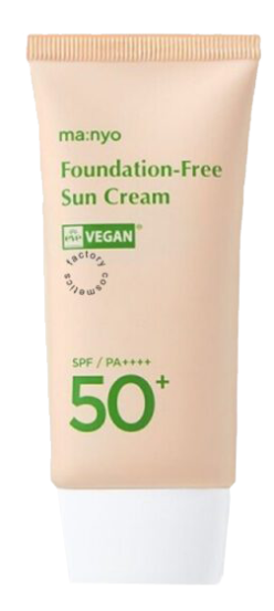 Крем солнцезащитный с тонирующим действием Manyo Foundation-Free Sun Cream 50 мл