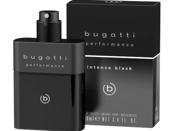 Туалетна вода для чоловіків Bugatti Performance Intense black, 100 мл