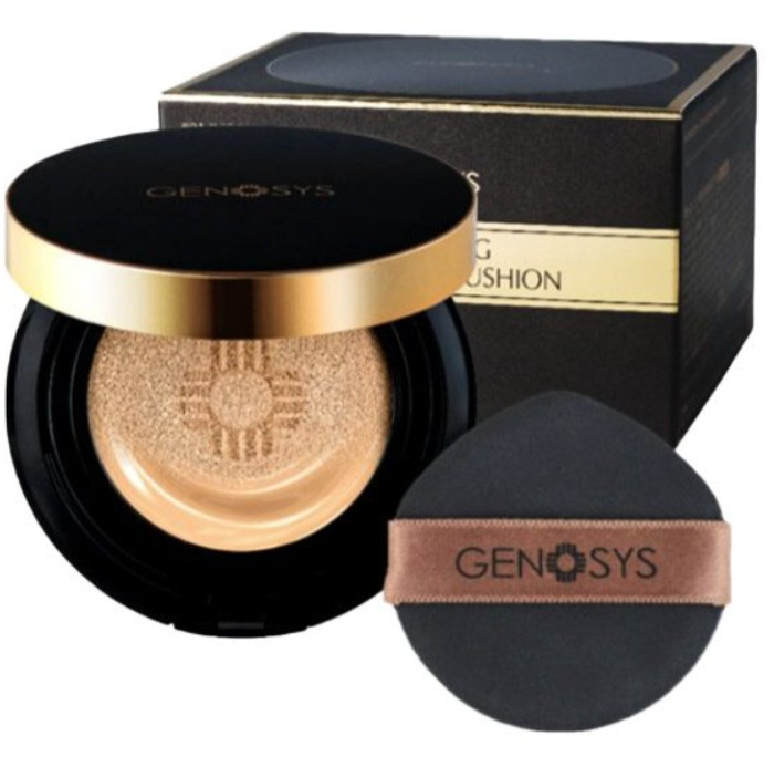ВВ бальзам-кушон для лица Genosys Skin Caring Blemish Balm Cushion №01 Ivory, 15 г
