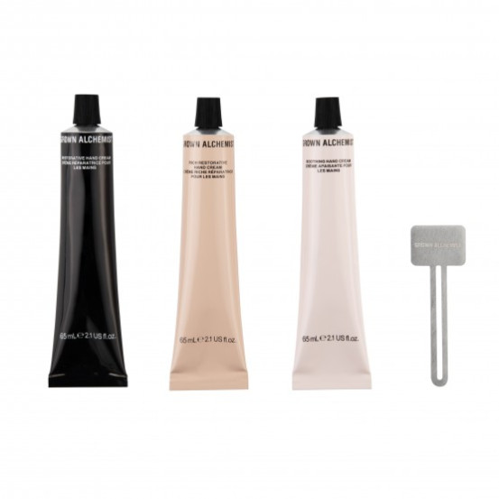 Роскошная трио коллекция кремов для рук Grown Alchemist HAND CREAM HEROES HOLIDAY KIT