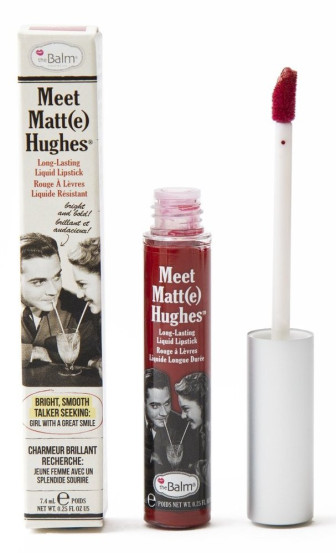 Жидкая матовая помада The Balm Meet Matte Hughes Loyal, 7.4 мл