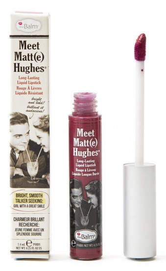 Рідка помада матова The Balm Meet Matte Hughes Dedicated, 7.4 мл