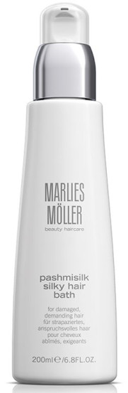 Интенсивный шелковый шампунь Marlies Moller Pashmisilk Silky Hair Bath, 200 мл