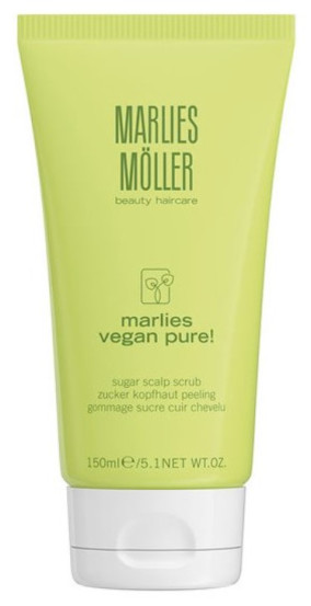 Цукровий скраб для шкіри голови Marlies Moller Vegan Pure Sugar Scalp Scrub, 150 мл