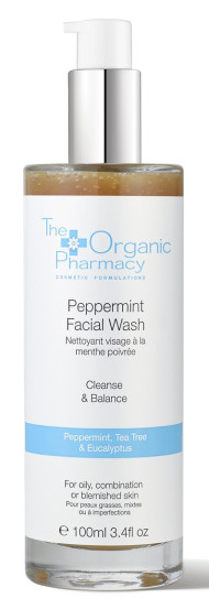 Очищающий гель с экстрактом мяты The Organic Pharmacy Peppermint Facial Wash, 100 мл