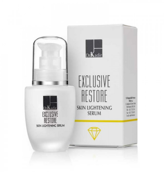 Сироватка освітлююча Dr. Kadir Exclusive Restore Skin-Lightening Serum, 30мл