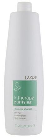 Балансирующий шампунь для жирных волос Lakme K.Therapy Purifying Balancing Shampoo, 1000 мл