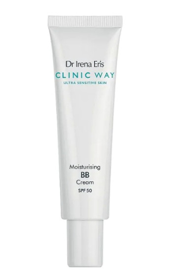 Зволожувальний ВВ-крем для обличчя Dr. Irena Eris Clinic Way Moisturising BB Cream SPF50, 30 мл