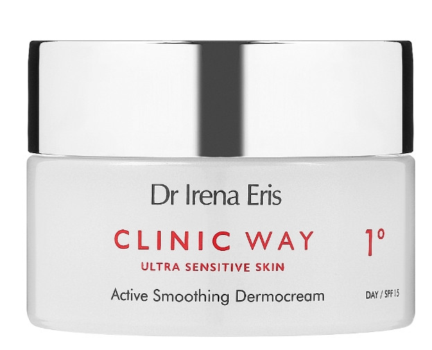 Денний крем проти зморшок Dr. Irena Eris Clinic Way 1° 30+ Active Smoothing Dermocream SPF15, 50 мл