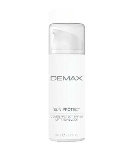 Захисний матуючий санблок, SPF 50 Demax, 50мл