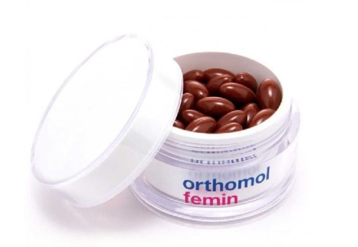 Витамины для улучшения самочувствия во время менопаузы Orthomol Femin, 60 шт