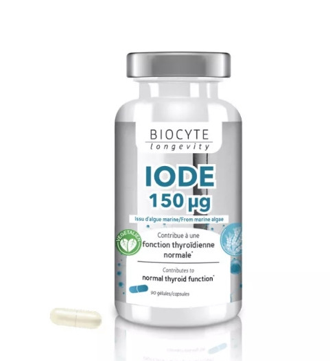 Капсули з йодом Biocyte Iode 150 µg, 90 шт