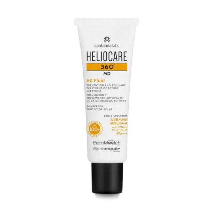 Солнцезащитный крем-флюид с тоном Cantabria Heliocare 360º AK SPF 100+, 50 мл