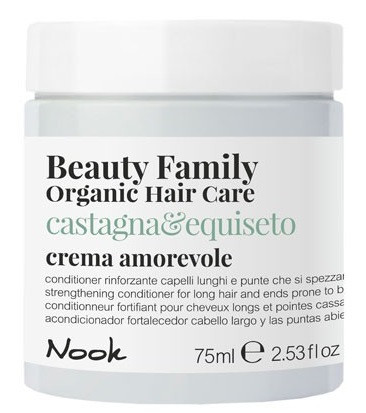 Укрепляющий кондиционер для длинных ломких волос Nook Beauty Family Organic Hair Care, 75 мл