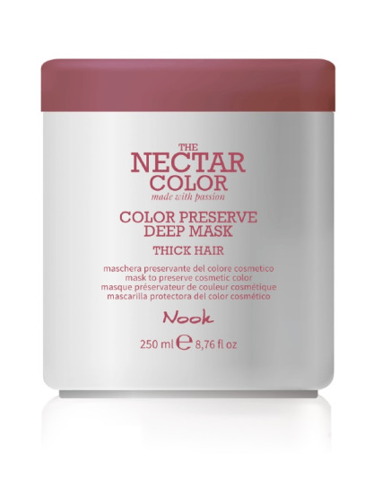 Маска Стойкость цвета для жестких волос Nook The Nectar Color Thick, 250 мл