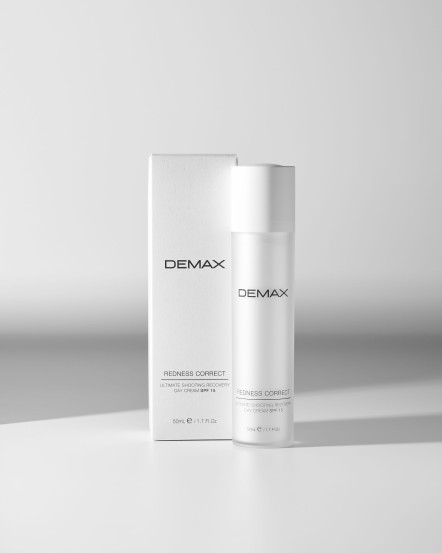 Регенирирующий крем-флюид Demax REDNESS CORRECT Ultimate soothing recovery day cream SPF 15, 50 мл