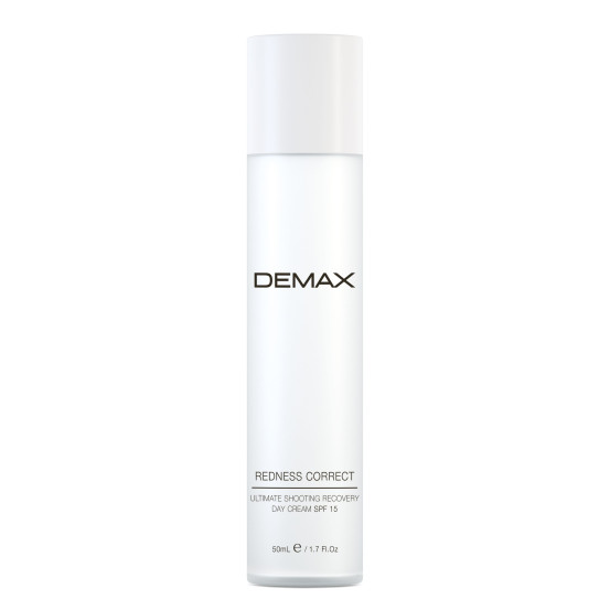 Регенирирующий крем-флюид Demax REDNESS CORRECT Ultimate soothing recovery day cream SPF 15, 50 мл
